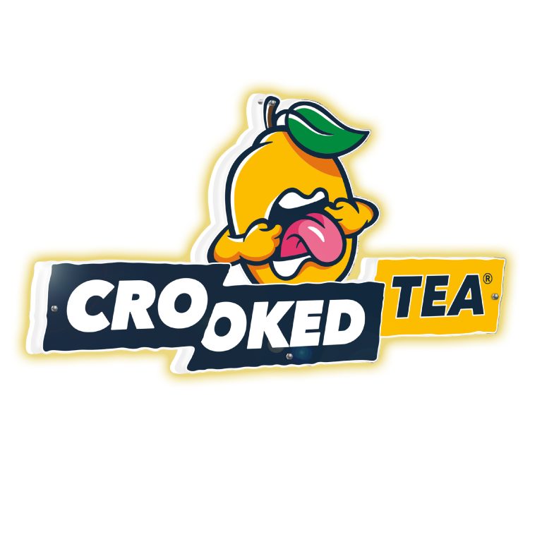 Crooked Tea LED Sign