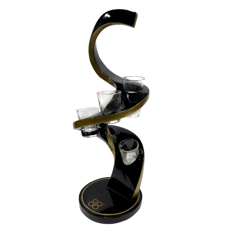 Hand Swirl shot server