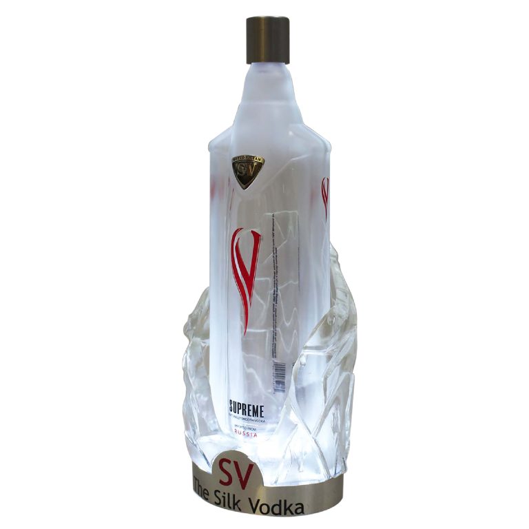 SV Vodka bar sculpted