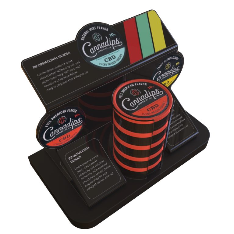 cannadips Counter Display 2